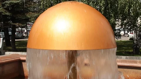 Fountain 026 Stock Footage 8665320