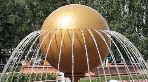 Fountain 036 Stock Footage 8665399