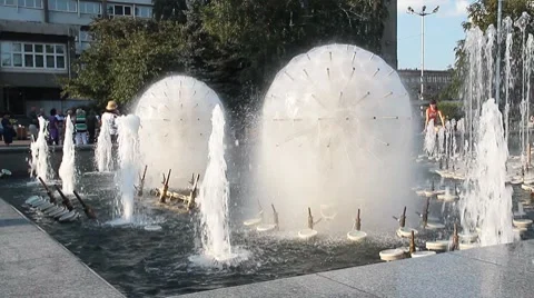 Fountain 045 Stock-Footage 8692828