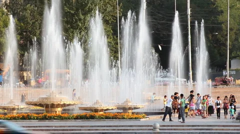 Fountain 10 Video stock 3261644