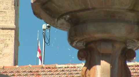 Fountain 2 Stock Footage 10889517