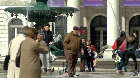 Fountain #2 Stock Footage 32660649