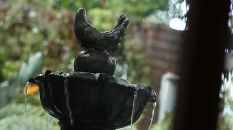 FOUNTAIN 2 (HANDHELD) Stock Footage 10887621