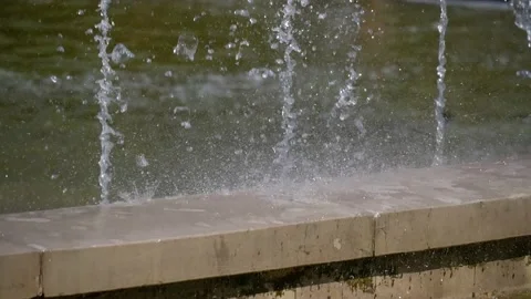 Fountain 5 closeup 스톡 동영상 132356359