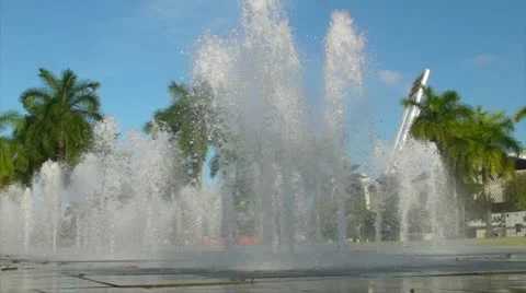 Fountain 7 Stock Footage 10824291