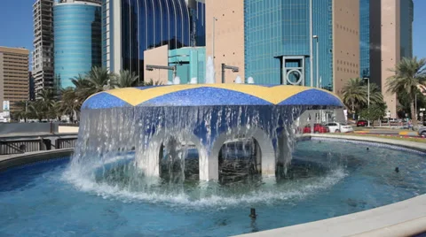 Fountain in Abu Dhabi Vidéo 34304435