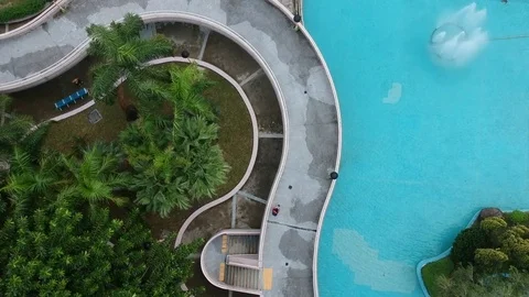 Fountain and pool Stock-Footage 81234190