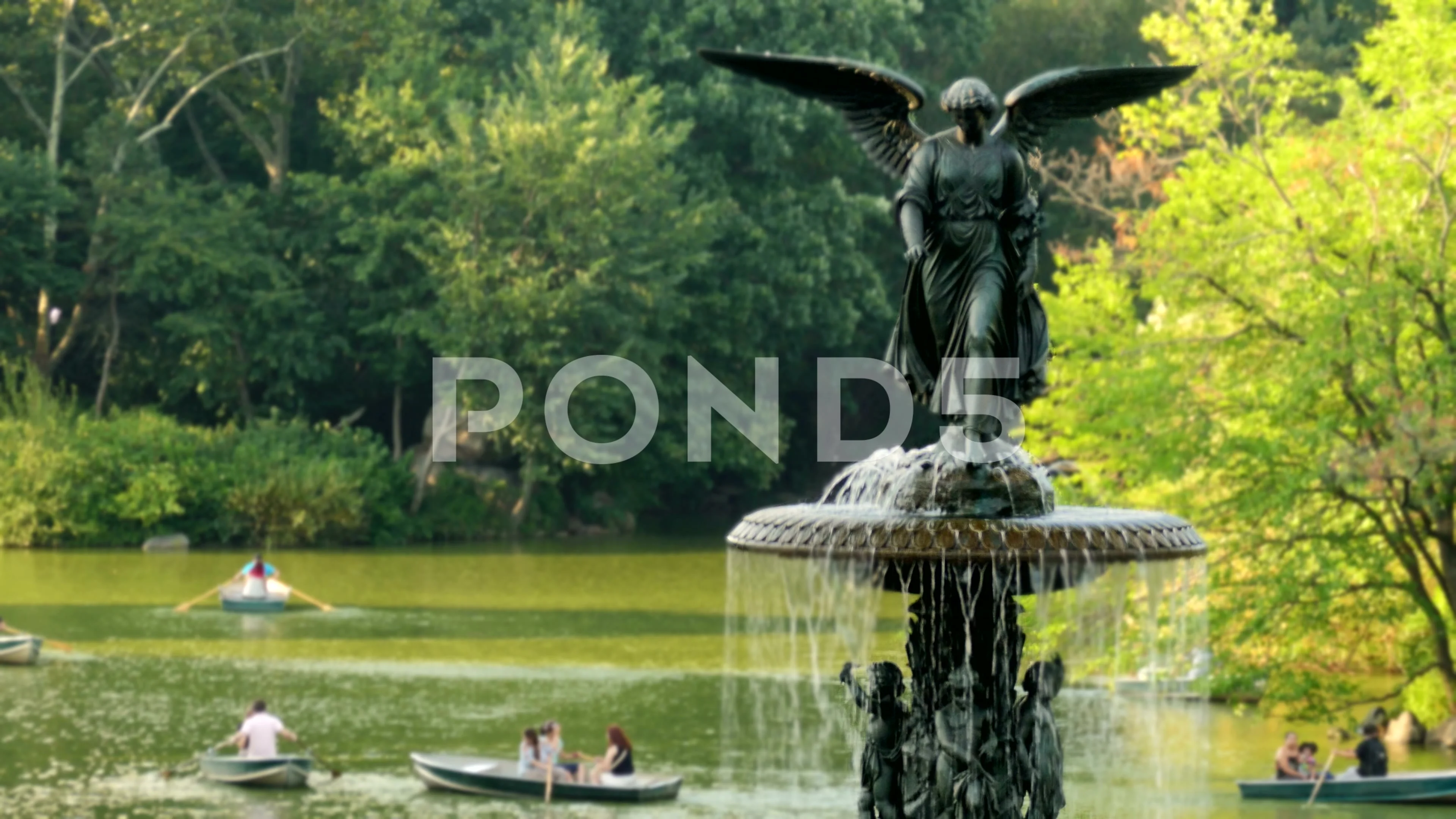 Bethesda Fountain Angel of the Waters, Central Park, NYC