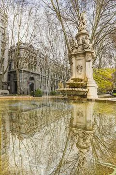Fountain of Apollo Stock Photos