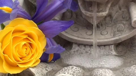 Fountain with audio Stock Footage 1160299