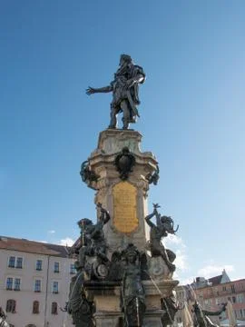 Fountain of August Stock Photos