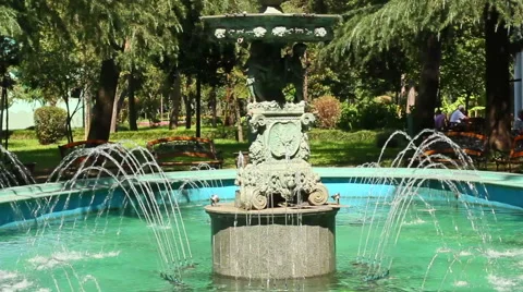 Fountain In Batumi 7 Stock Footage 53106814