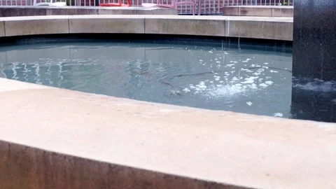 Fountain in the building Video stock 293956847