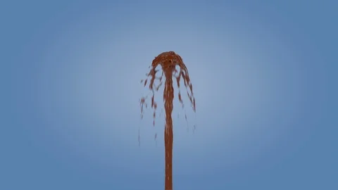 Fountain chocolate Stock Footage 105168110