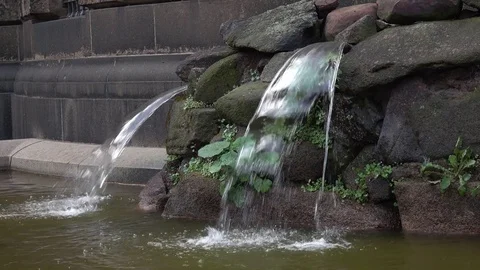 Fountain in the city Dresden Vidéo 76949571