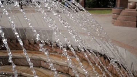 Fountain in the city. Stock Footage 90127532