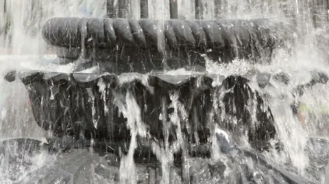 Fountain close up Stock Footage 31745042