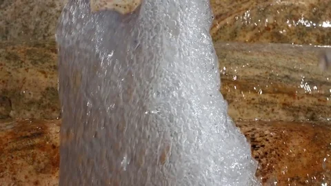 Fountain Close Up Stock Footage 84680833