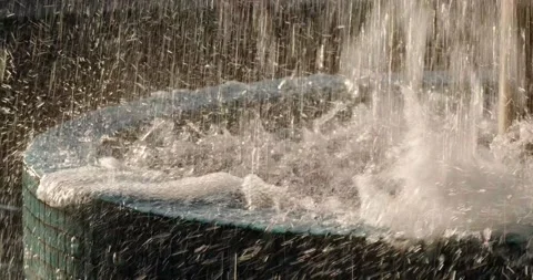 The fountain close up Stock Footage 133724330