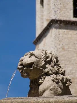 Fountain close-up Stock Photos