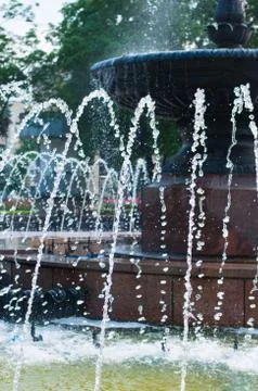 Fountain close up Foto stock