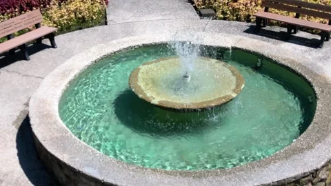 Fountain close up revolve 스톡 동영상 250355705