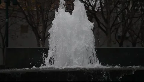 Fountain Closeup 스톡 동영상 1543891