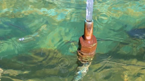 Fountain closeup. Stock Footage 218304478