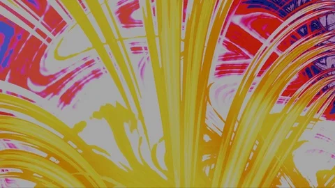 Fountain of Color Stock Footage 124742552