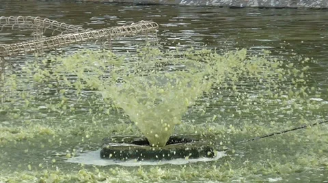 Fountain with colored water Stock Footage 39493825