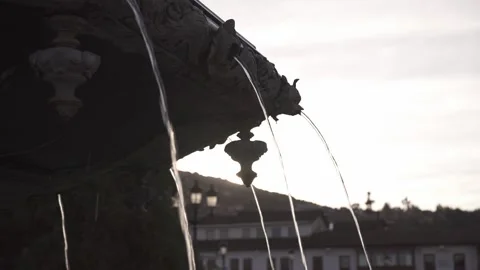 Fountain in Cusco, Peru Stock Footage 130427188