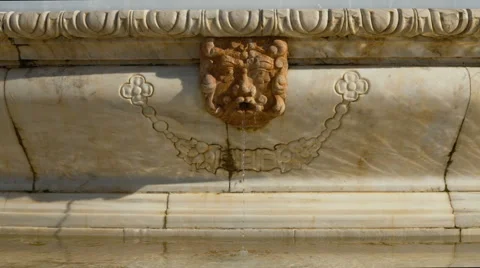 Fountain detail Stock Footage 40506880