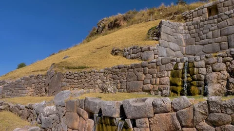 Fountain with different waterfalls Stock-Footage 119949682