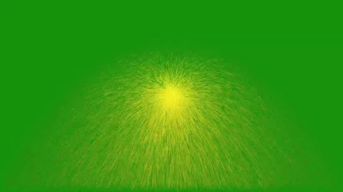 Fountain of fireworks exploding against a white screen background. Stock Footage 299340928