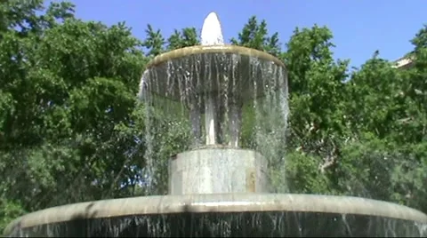 Fountain Stock Footage 5377850