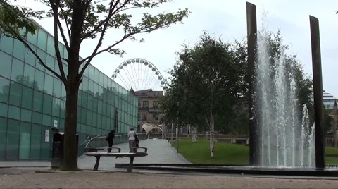 Fountain Stock Footage 6013763