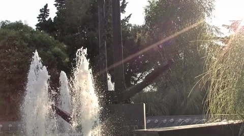 Fountain Stock Footage 8601103