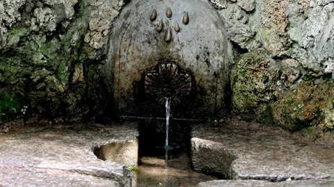 Fountain Stock Footage 8658958
