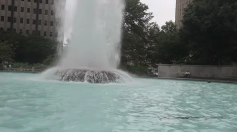 Fountain Stock Footage 8853247