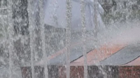 Fountain Stock Footage 8948462