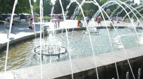 Fountain Video stock 11238046