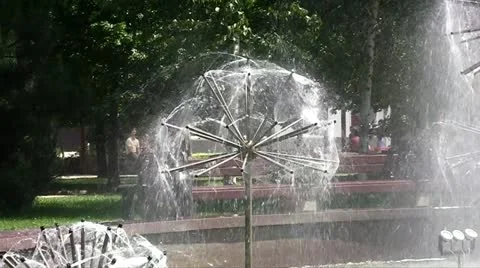 Fountain Video stock 11308714