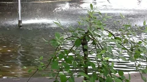 Fountain Stock Footage 11308715