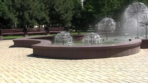 Fountain Stock Footage 11308717