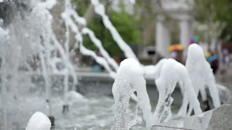 Fountain. 库存影片 23274011
