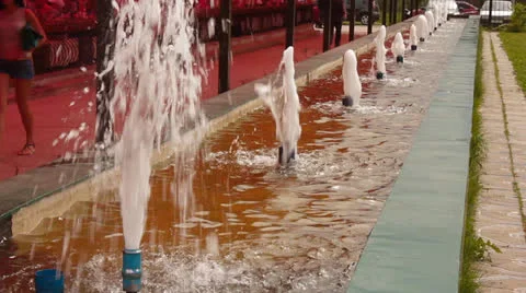 Fountain Stock Footage 24754945