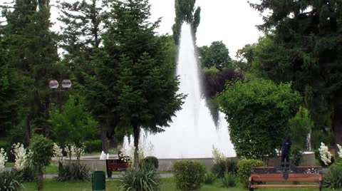 Fountain Stock Footage 25042094