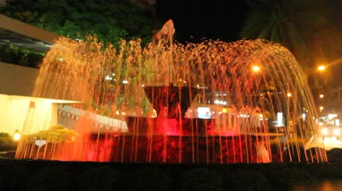 Fountain Stock Footage 25639573