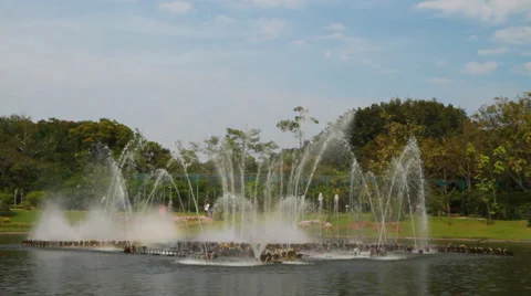Fountain Stock Footage 30393106