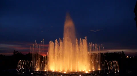 Fountain Video stock 37067383